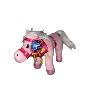 Ringling Brothers Circus PINK PONY Horse Plush 10 The Greatest Show on Earth VTG
